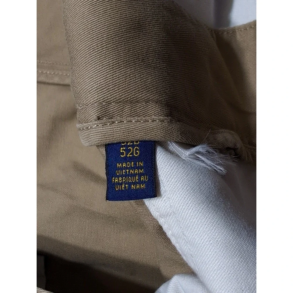 POLO RALPH LAUREN Chino Shorts Mens 52 Big Beige Cotton 10